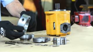 Hydraulic Vane Pump Repair [upl. by Auqined]