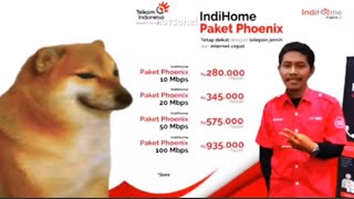 Indihome Paket Phoenix Memes [upl. by Aihsitan]