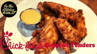 How To Make  Chickfila Tenders  Copycat Recipe  Honey Mustard  Dipping Sauce [upl. by Demetre]