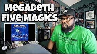 Megadeth  Five Magics  REACTION [upl. by Atteloj]