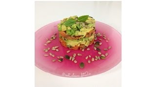 Recette healthy N°6 Tartare de saumon  avocat [upl. by Ybok]