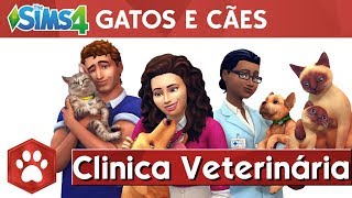 The Sims 4 Gatos e Cães como administrar sua Clinica Veterinaria [upl. by Josie345]