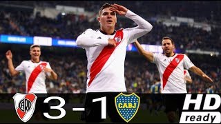 River Plate vs Boca Juniors 31 Fox Sports Relato Mariano Closs GOLES Y RESUMEN Copa Libertadores [upl. by Anomar]