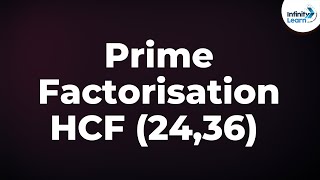 Prime Factorisation Method for Finding the HCF  Part 1  Dont Memorise [upl. by Necyrb]