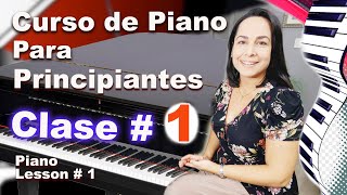 Lección 1 Aprende a Tocar Piano DESDE CERO [upl. by Murphy]