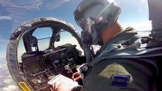 A10 Thunderbolt II Cockpit View [upl. by Llerehc]