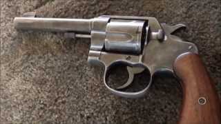 M1917 Colt 45 ACP Revolver Shooting Demo [upl. by Lak]