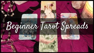 Basic Tarot Card Spreads for Beginners [upl. by Angelina]