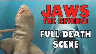 JAWS THE REVENGE Full Shark Death Scene [upl. by Lianna]