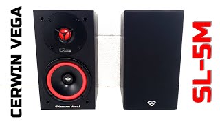 Cerwin Vega SL5M Bookshelf Speakers A Worthy Contender In Its Class [upl. by Snodgrass285]