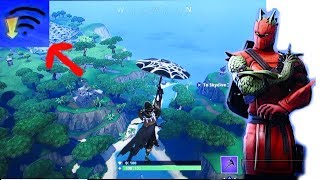 Fortnite Lag  SOLVED  Wireless Icon Down Arrow Fix [upl. by Tye545]