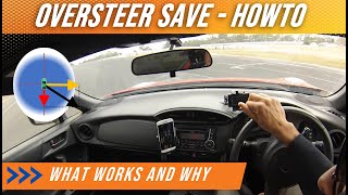 Oversteer recovery  how to save your car [upl. by Hawk]