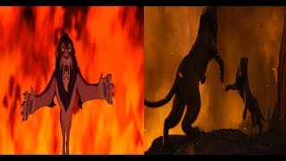 The Lion King 19942019 Scars Death [upl. by Elianore262]