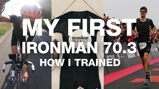 MY FIRST IRONMAN 703 Triathlon  HOW I TRAINED  GEAR as a beginner with no swimming background [upl. by Hsejar]