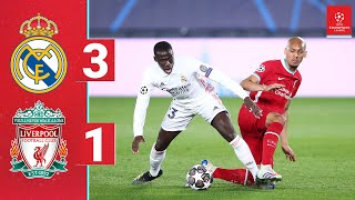 Highlights Real Madrid 31 Liverpool  Reds beaten in Champions League [upl. by Evangelina710]