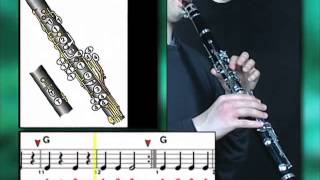 Ex004 How to Play Clarinet  Clarinet Lessons for Beginners [upl. by Enyamert]