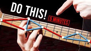 How to INSTANTLY visualize the FULL fretboard Guitar Lesson [upl. by Jarred]