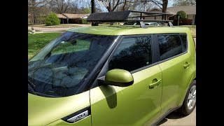 Kia Soul Roof Rail Install [upl. by Aiksas]