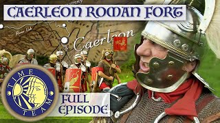 Caerleon Roman Legion Fort In Wales  Time Team [upl. by Ahtnamys]