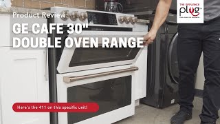 GE Cafe 30quot Smart SlideIn Double Oven Induction Range Review [upl. by Dayle]