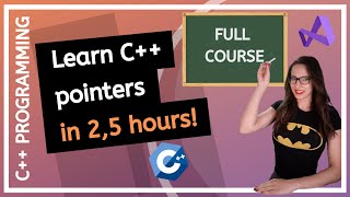 C POINTERS FULL COURSE Beginner to Advanced Learn C Pointers in 25 hours [upl. by Eednar643]