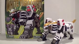 Legacy White Tigerzord Review Mighty Morphin Power Rangers [upl. by Sessylu287]