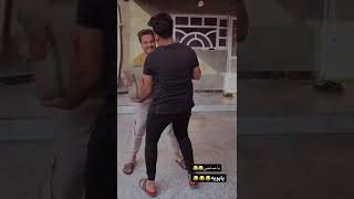 مقلب السمنت بعلاوي خطيه 😂 [upl. by Kilan]