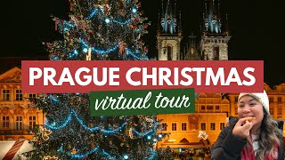 PRAGUE CHRISTMAS MARKET GUIDE  Christmas in Prague Virtual Tour Ft Old Town Square amp More [upl. by Eliam992]