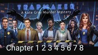 Adventure Escape Mysteries Trapmaker Chapter 1 2 3 4 5 6 7 8 FULL Game Walkthrough [upl. by Akeenahs719]