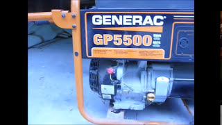 Generac GP5500 Carburetor Servicing [upl. by Giffer820]