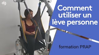 Comment Utiliser un lève personne  Formation ADVF [upl. by Roth185]