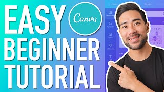 HOW TO USE CANVA FOR BEGINNERS  EASY CANVA TUTORIAL [upl. by Nnuahs613]