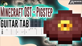 Lena Raine Minecraft OST  Pigstep Guitar tabs Tutorials [upl. by Rima632]