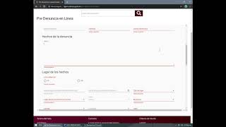 ¿CÓMO REALIZAR UNA DENUNCIA EN LINEA [upl. by Eemaj]