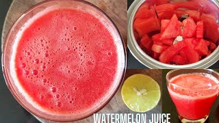 Watermelon Juice  How to make watermelon juice [upl. by Thynne342]