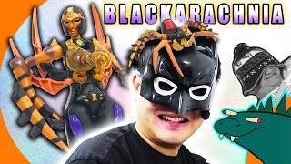 Blackarachnia Beast Wars Transformers Legends LG17 Review [upl. by Annyl441]