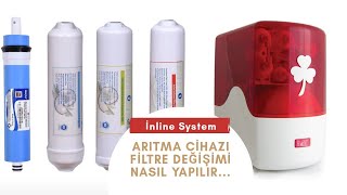 Arıtma Cihazı Filtre Değişimi  5 Aşamalı İnline System [upl. by Milman]