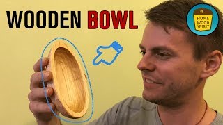 DIY  Wooden Bowl Carving Without Lathe [upl. by Eyot654]