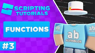 Functions  Roblox Scripting Tutorial [upl. by Juback898]