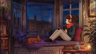 12 AM Study Session 📚 lofi hip hop [upl. by Strohben]