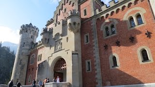 Neuschwanstein Castle  near Füssen Germany [upl. by Ahsila]