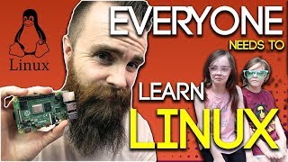 EVERYONE needs to learn LINUX  ft Raspberry Pi 4 [upl. by Elatnahc]