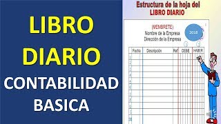 Contabilidad Basica El libro diario [upl. by Adao]