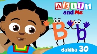 Alfabeti na Herufi kwa Kiswahili na Kiingereza Part 1  LEARN THE SWAHILI ALPHABET  Akili and Me [upl. by Dej]