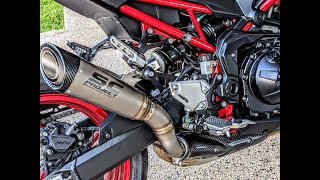 Kawasaki Z900 Slip On Exhaust  Installation [upl. by Congdon]