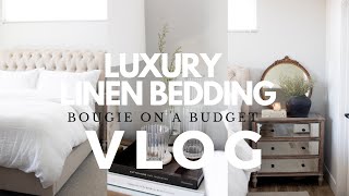 VLOG Luxury Linen Bedding On A Budget  ChiliSleep Review  Abercrombie Try On Haul amp More [upl. by Ajax]