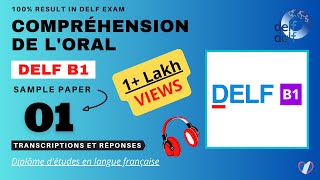 DELF B1  Compréhension de loral No 01  DELF B1 Listening Practice Test Online [upl. by Aramenta]