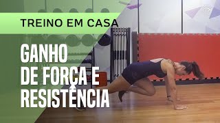 TREINO EM CASA 10 GANHO DE FORÇA E RESISTÊNCIA [upl. by Buck426]