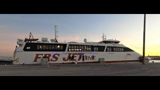 Ferry Ride Travel Tips from Tarifa Spain To Tangier Morocco [upl. by Airliah]