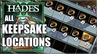 Hades 2  All Keepsake Locations [upl. by Willock219]